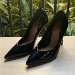Zara Black Pointed Pump